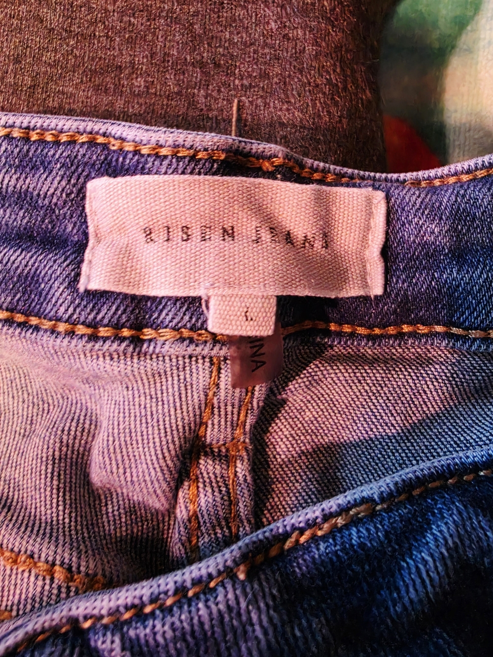 Risen Women's Light Blue Denim Jean Shorts